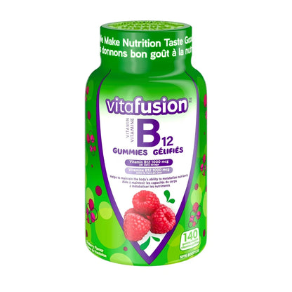 Vitafusion Vitamin B12 Gummy Vitamins front package