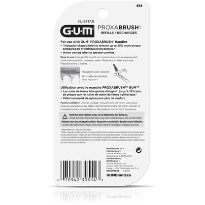 Gum Proxabrush Interdental Refills, Wide - 10Ct 10 count product detail