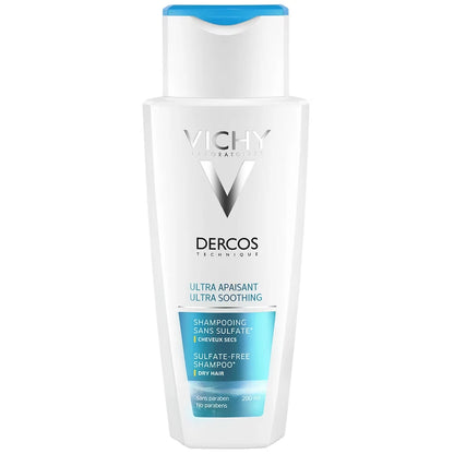 Vichy Dercos Ultra-Soothing Sulfate-Free Shampoo front package