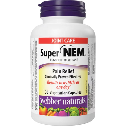 Webber Super NEM® Eggshell Membrane front package