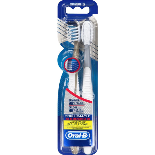 Oral B Pro-Health CrossAction All-In-One Soft Toothbrush front package