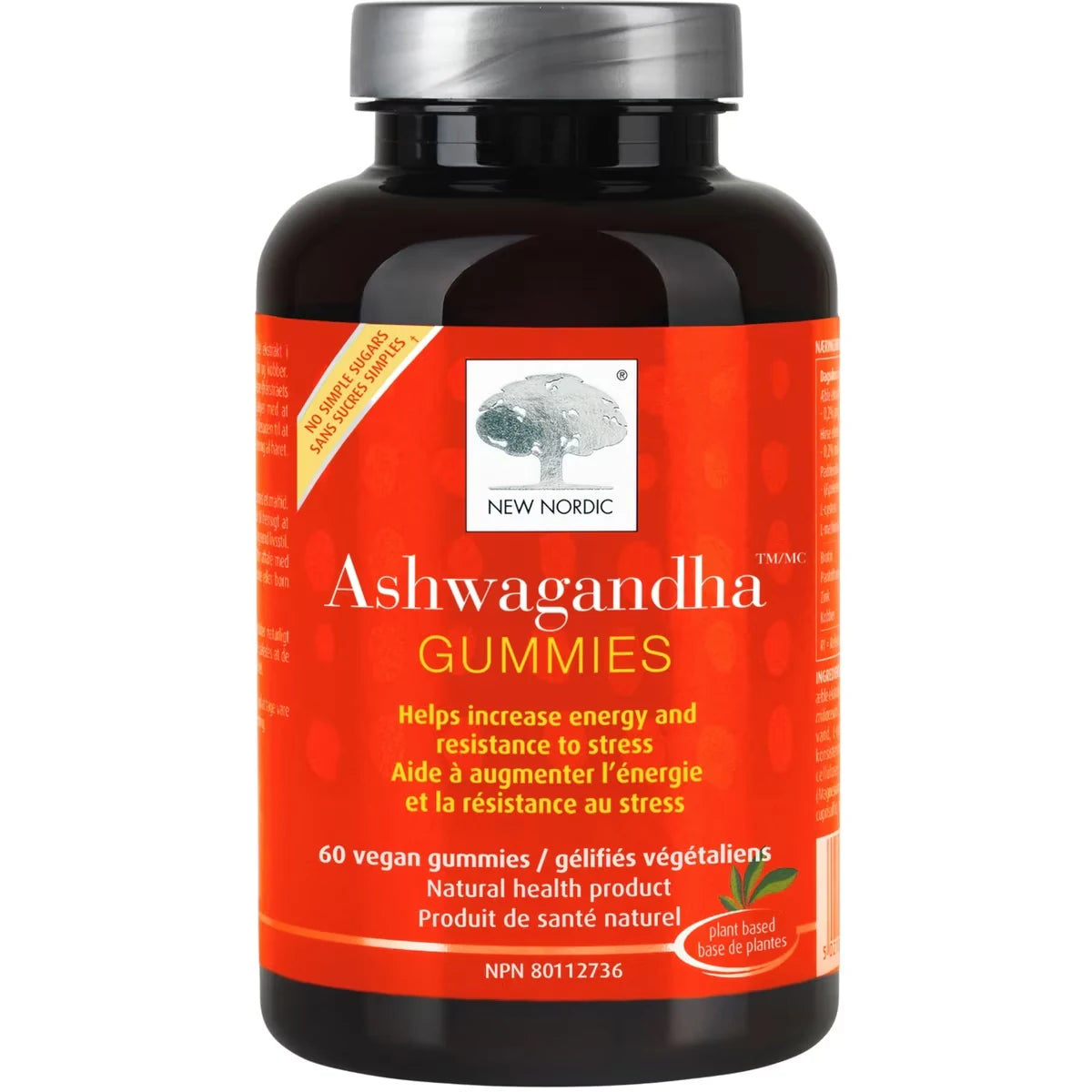 New Nordic Ashwagadha Gummies front package