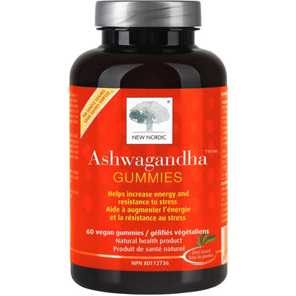New Nordic Ashwagadha Gummies front package
