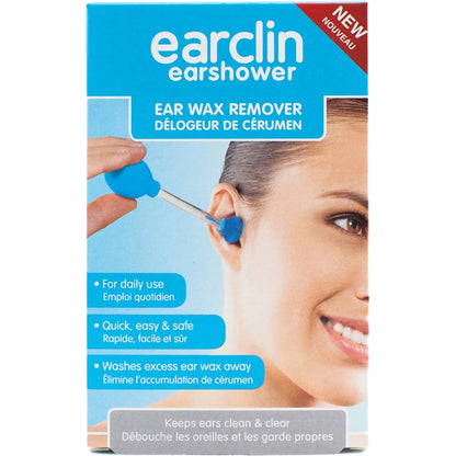 Earclin Earshower Ear Wax Remover front package