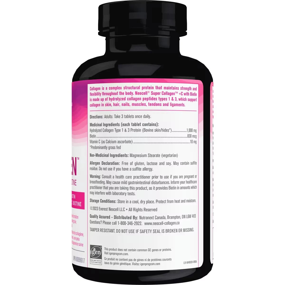 Neocell Super Collagen +C with Biotin product detail