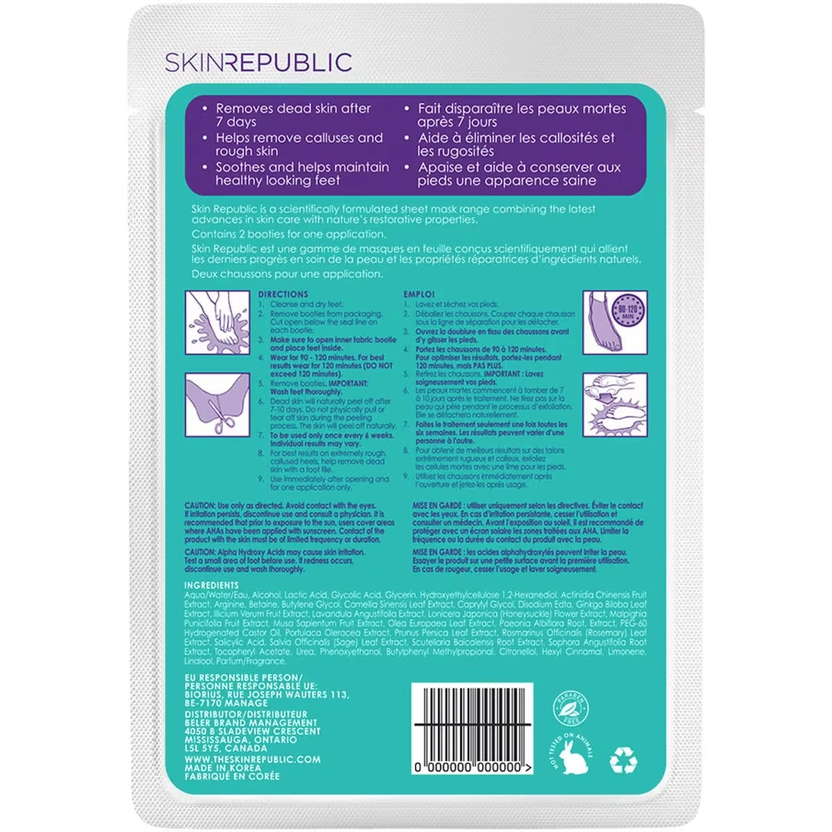 Skin Republic Foot Peel product image