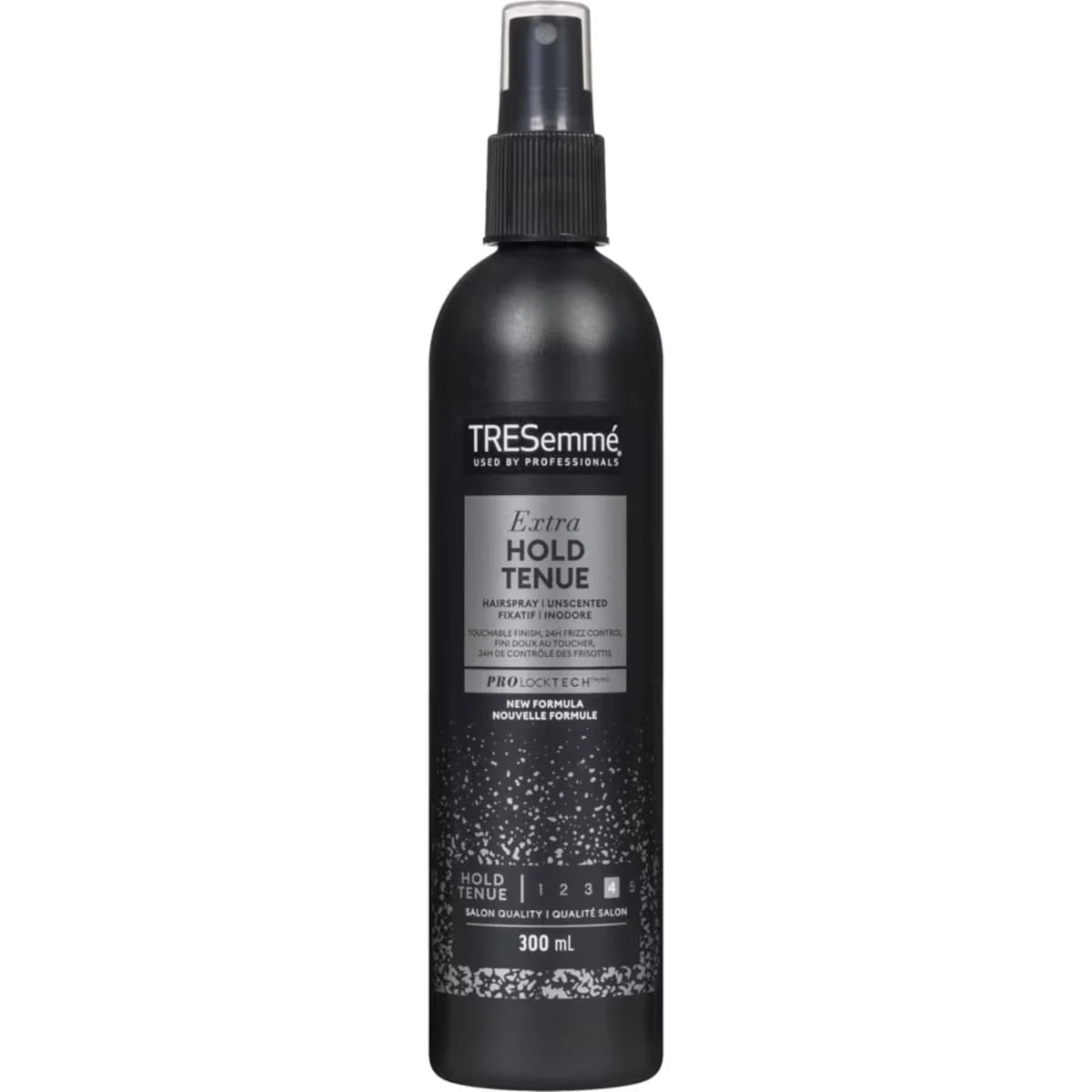 TRESemmé Pro Lock Tech Hairspray Unscented Extra Hold front package