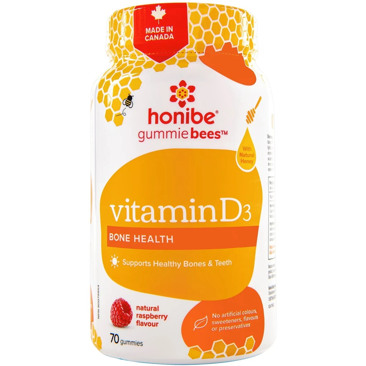 Honibe Vitamin D3 front package