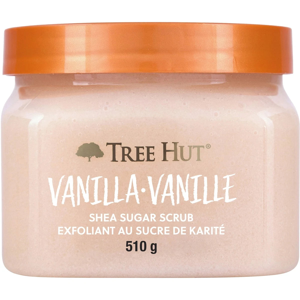 Tree Hut Vanilla Shea Sugar Scrub front package
