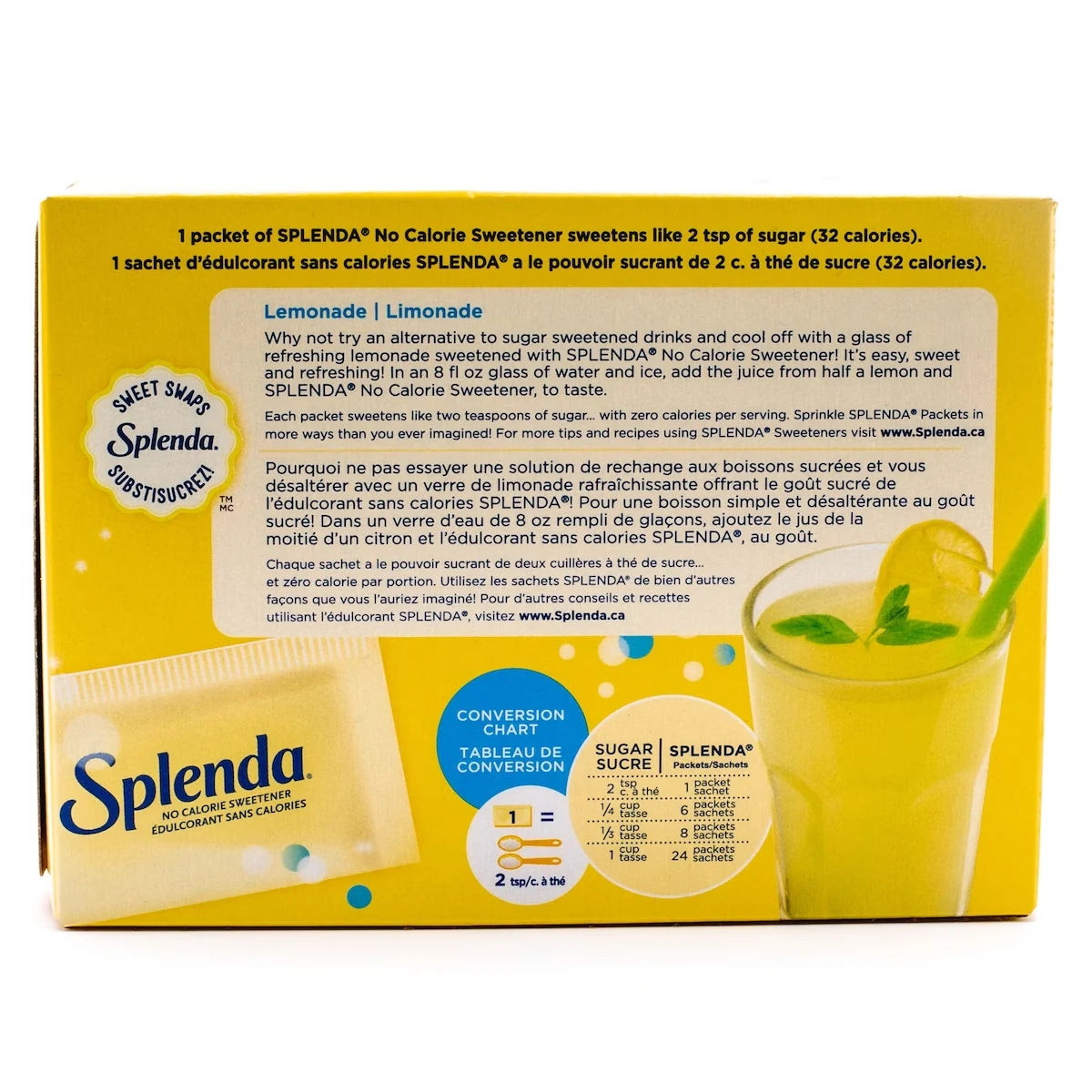 Splenda No Calorie Sweetener Packets product detail