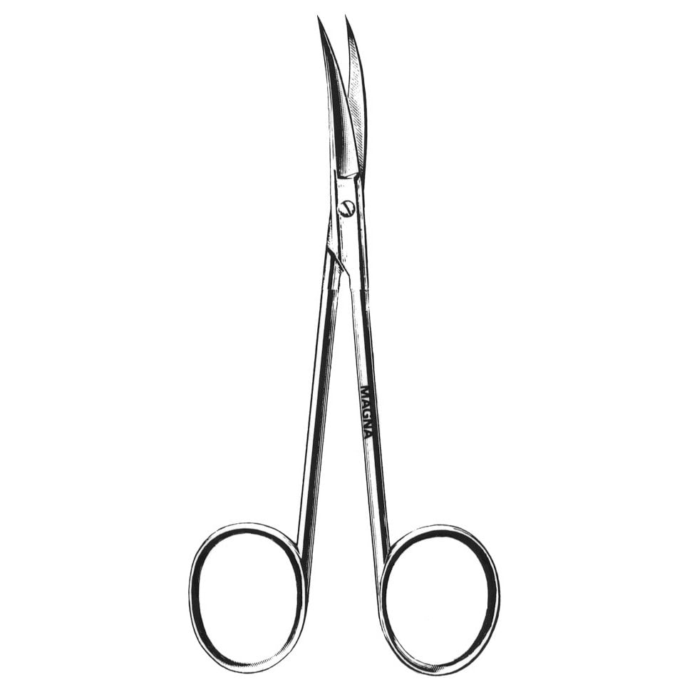 Iris Scissors Magna (4.5 in) 1 Unit Curved