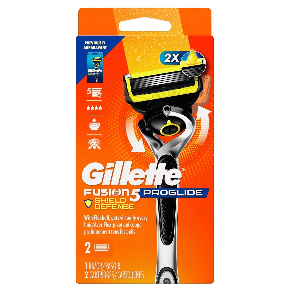 Gillette Fusion5 ProGlide Shield Shaving Razor for Men product detail