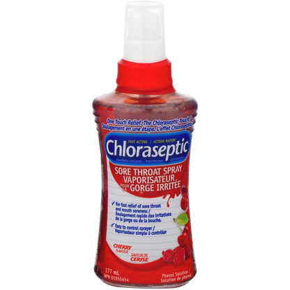 Chloraseptic Sore Throat Spray Cherry front package