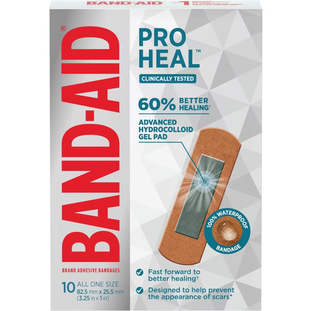 Band-Aid Pro Heal Adhesive Bandages, All One Size product image