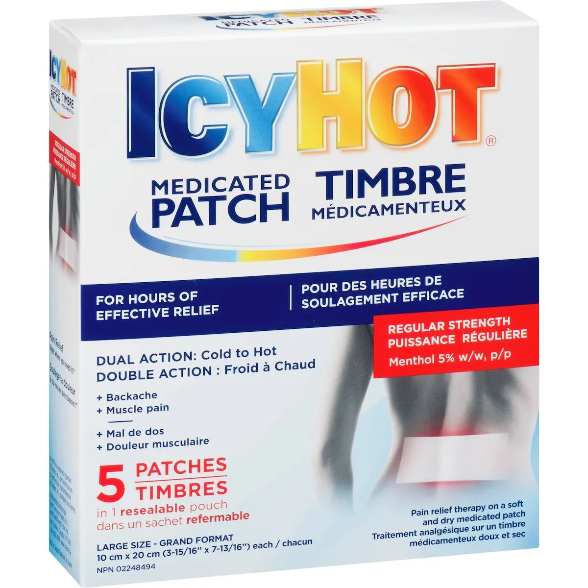 Icy Hot Medicated Patch product detail