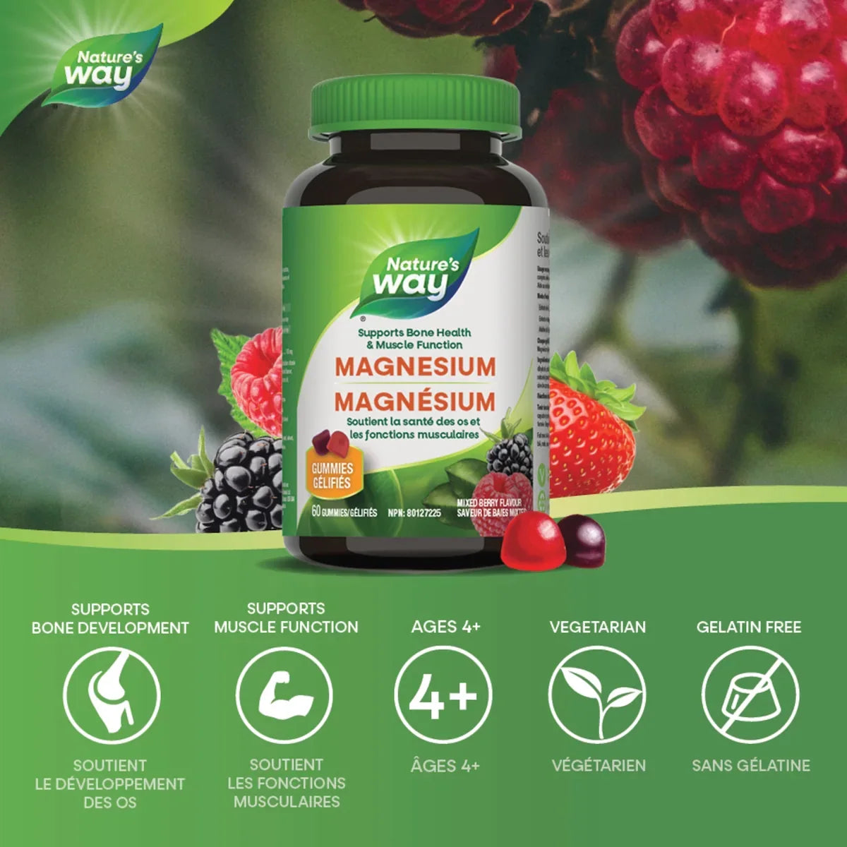 Nature's Way Magnesium Gummies product detail