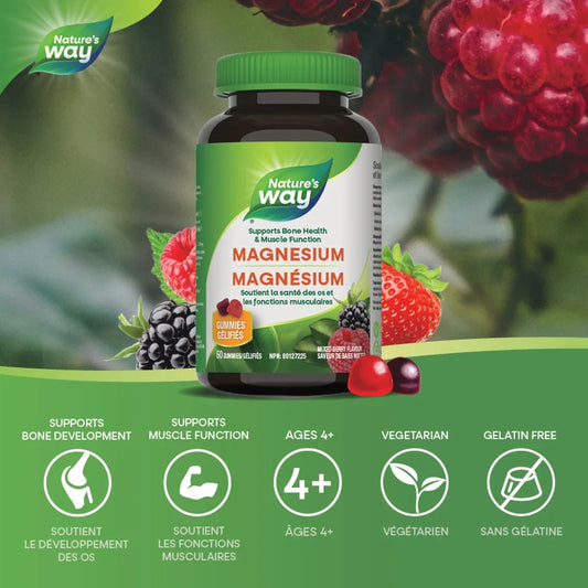 Nature's Way Magnesium Gummies product detail