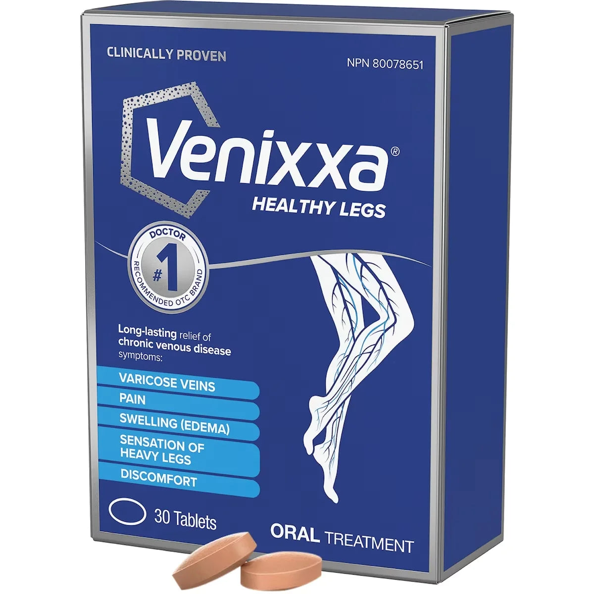 Venixxa Healthy Legs 500MG product detail