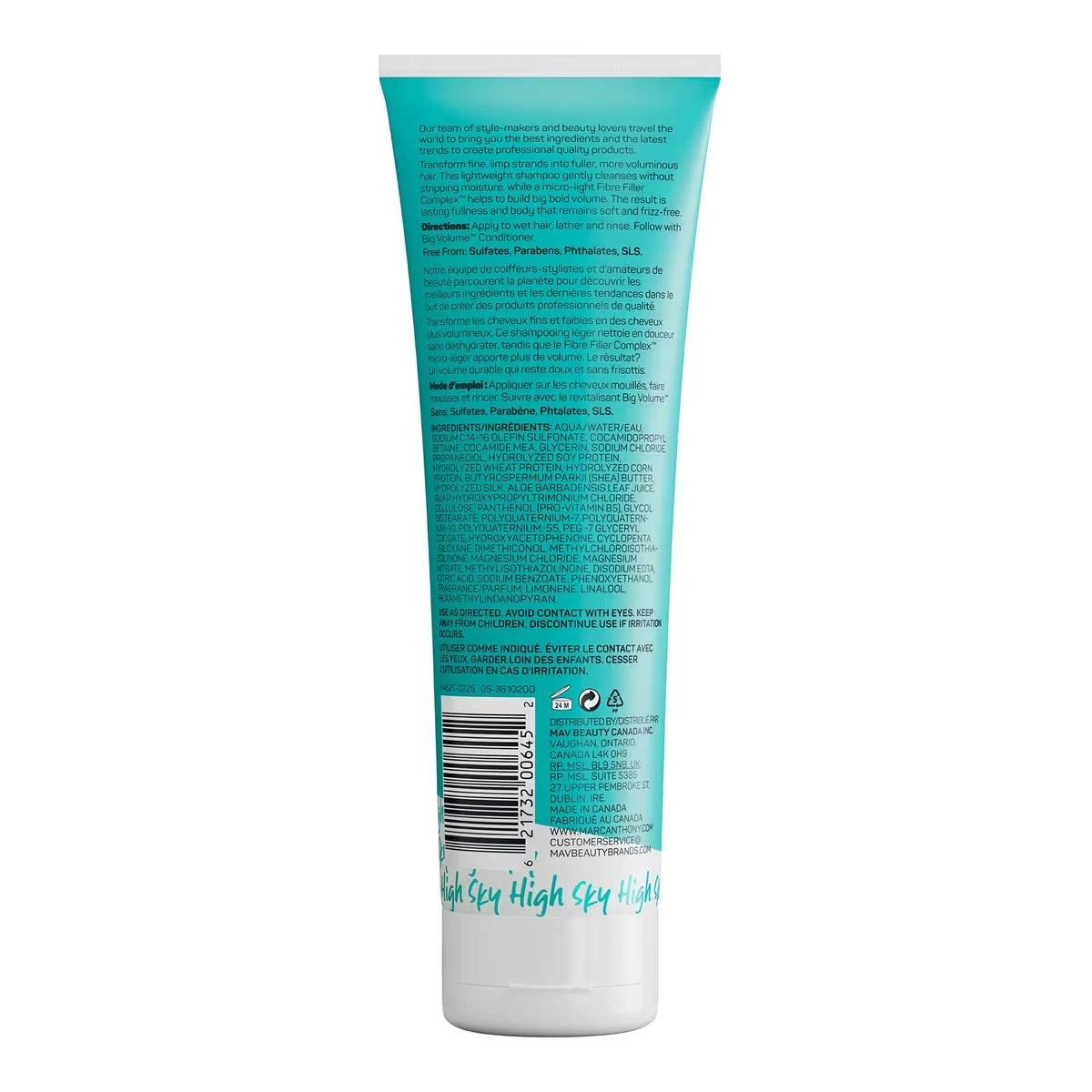 Marc Anthony Dream Big Volume Thickening Shampoo product detail
