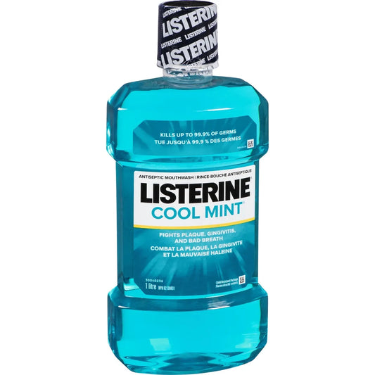 Listerine Cool Mint Antiseptic Mouthwash 1L product detail
