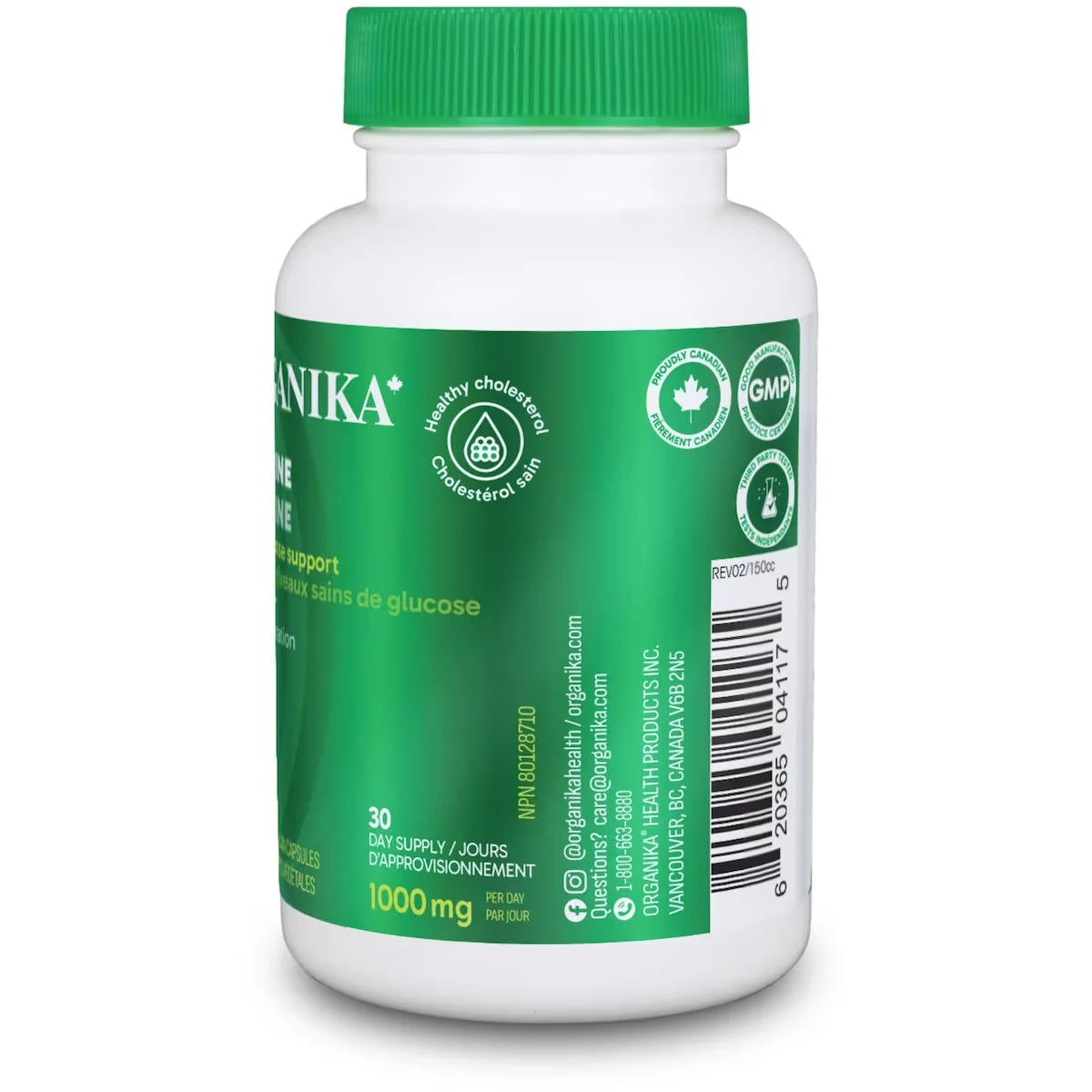Organika Berberine 500MG 60CAP product detail