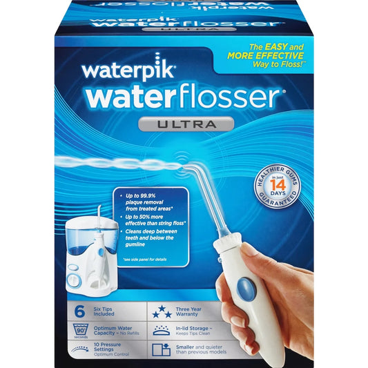 Waterpik Ultra Waterflosser product package
