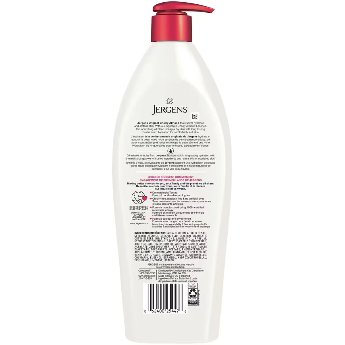 Jergens Original Cherry Almond Moisturizer product detail