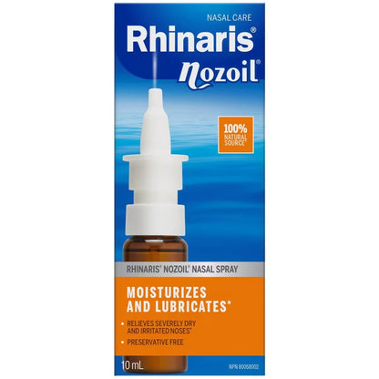 Rhinaris Nozoil Nasal Spray front package