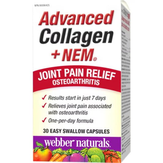 Webber Advanced Collagen + NEM® front package