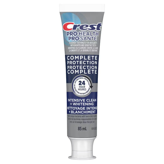 Crest Pro-Health Complete Protection Toothpaste, Intensive Clean + Whitening, 85 mL product image