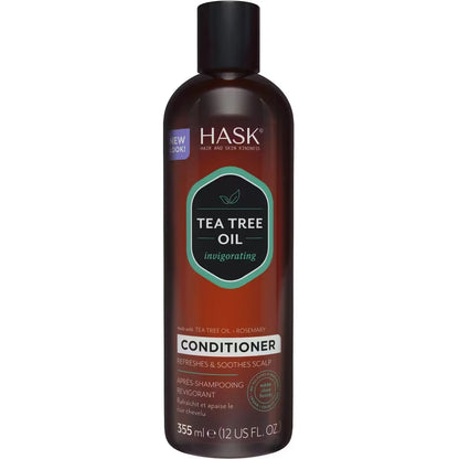HASK Tea Tree Oil & Rosemary Invigorating Conditioner front package
