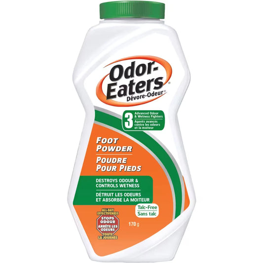 Odor Eaters Foot Powder front package