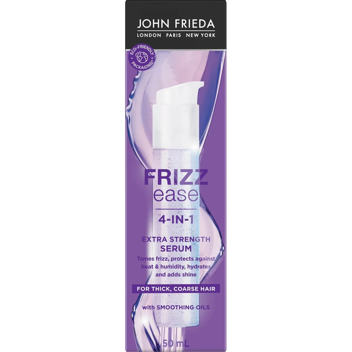 John Frieda Frizz Ease Extra Strength Serum front package