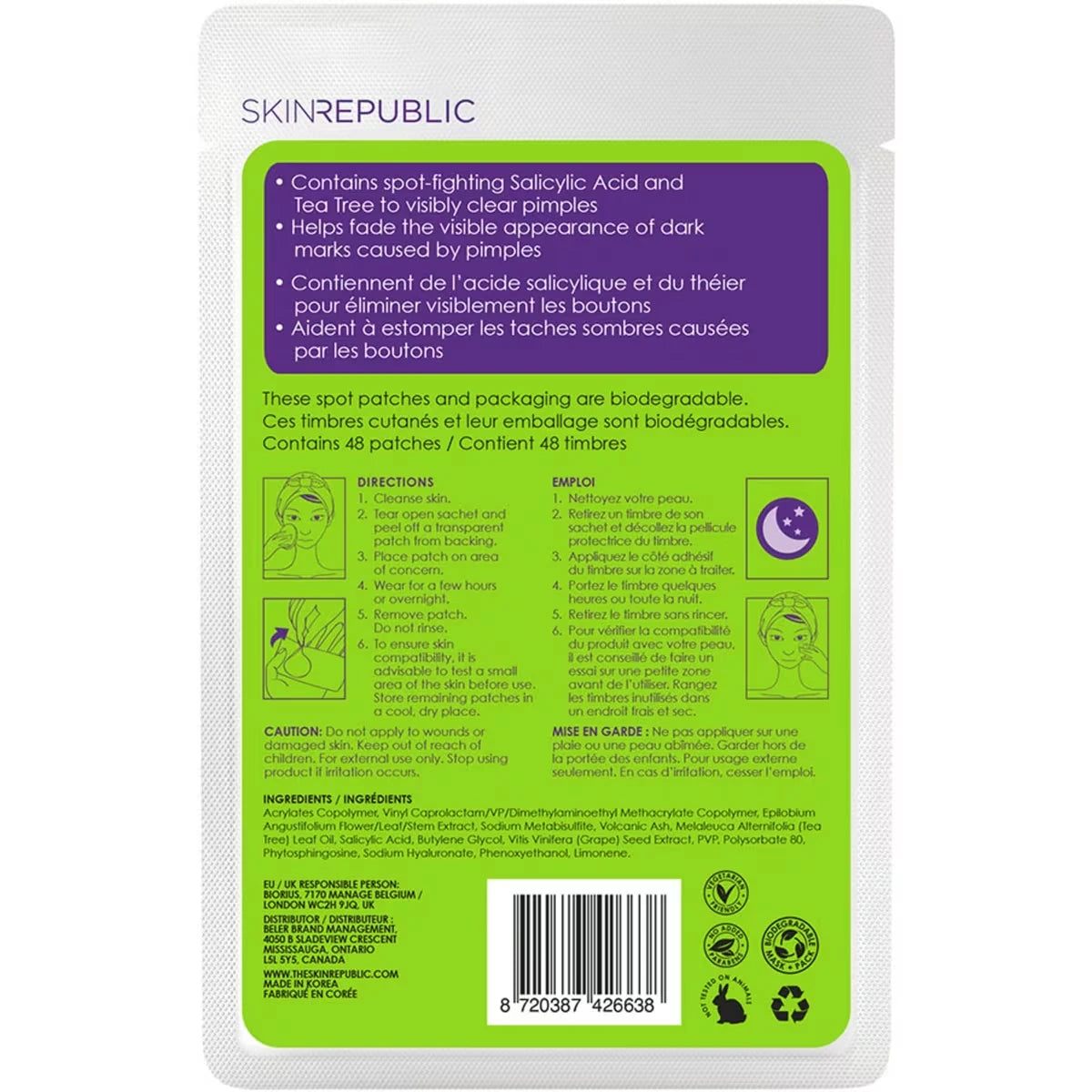 Skin Republic Spot Clear Patches product image