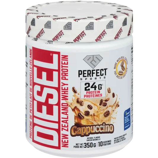 Perfect Sports New Zealand Whey Protein Powder front package