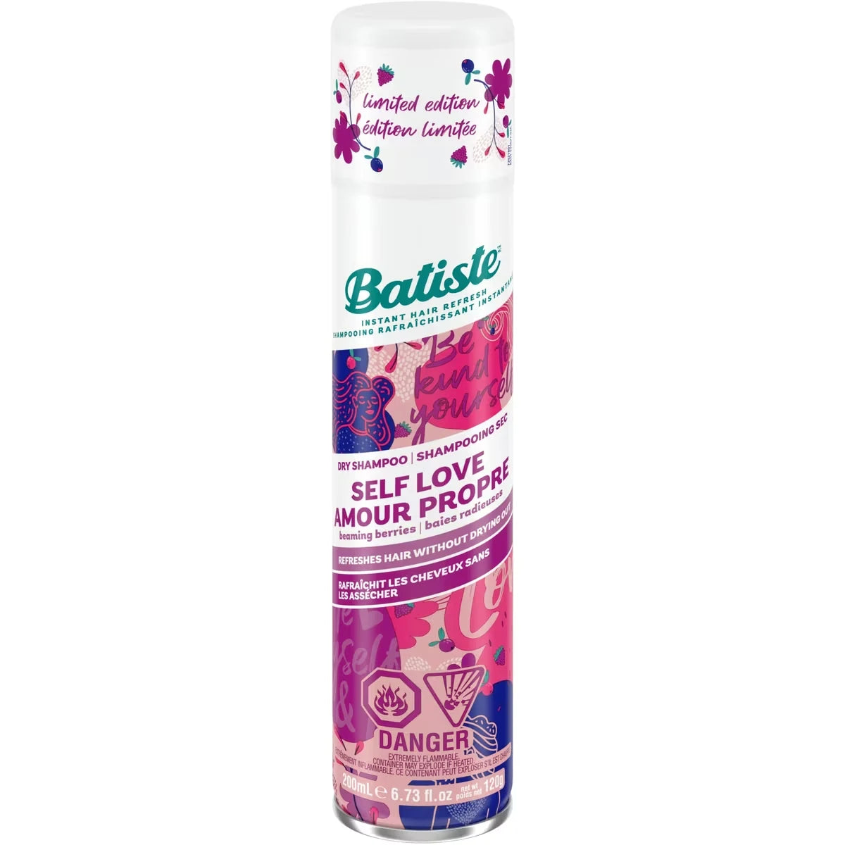 Batiste Dry Shampoo, Self Love front package