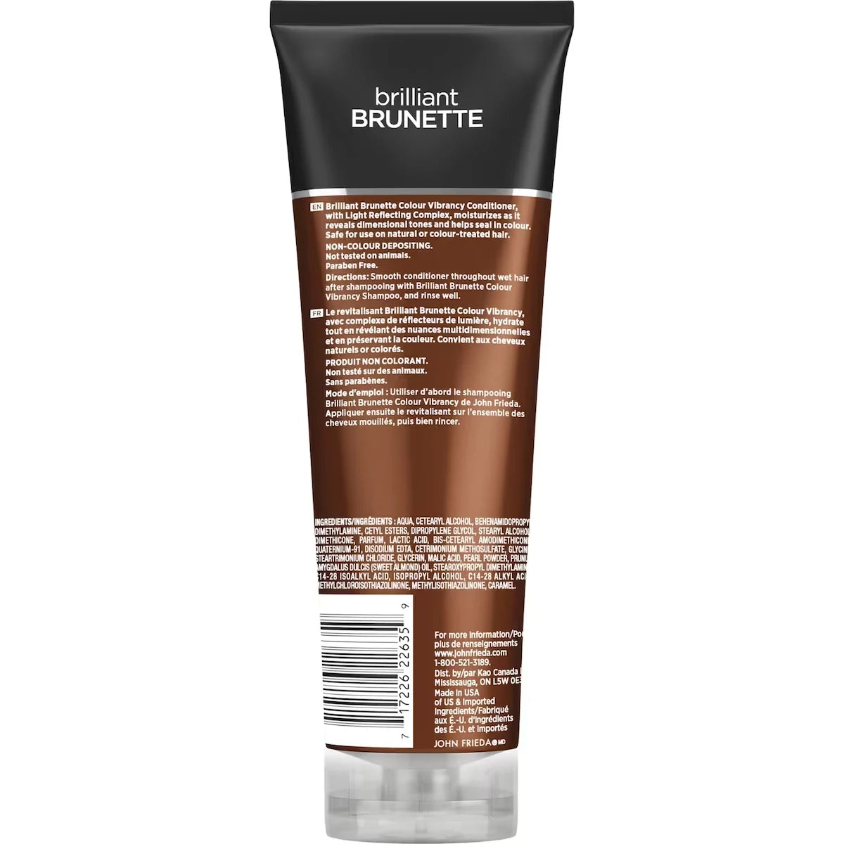 John Frieda Brilliant Brunette Colour Vibrancy Conditioner product detail