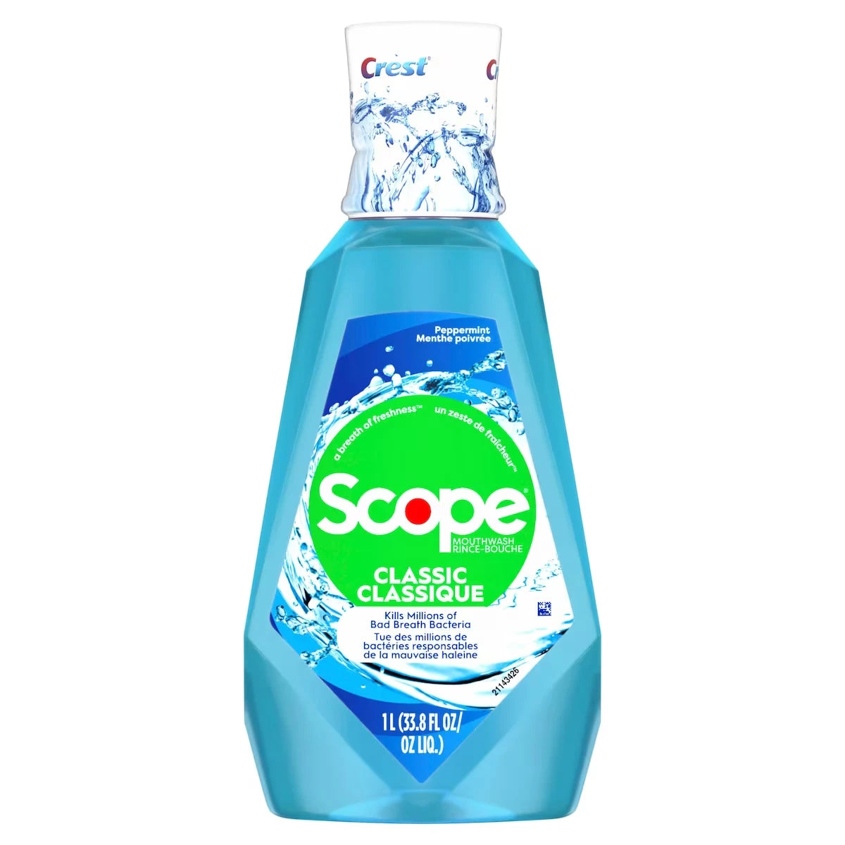 Crest Scope Cool Peppermint Mouthwash product image