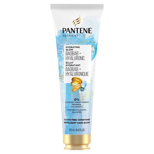 Pantene Hydrating Glow with Baobab Essence Sulfate-free Conditioner, 237 mL product image