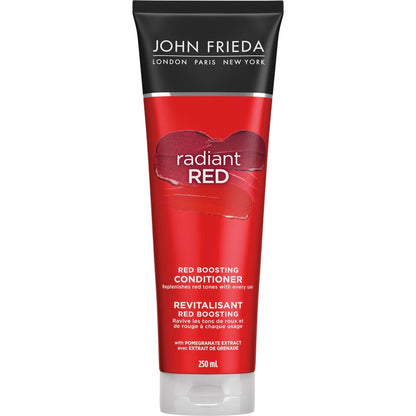 John Frieda Radiant Red Boosting Conditioner front package