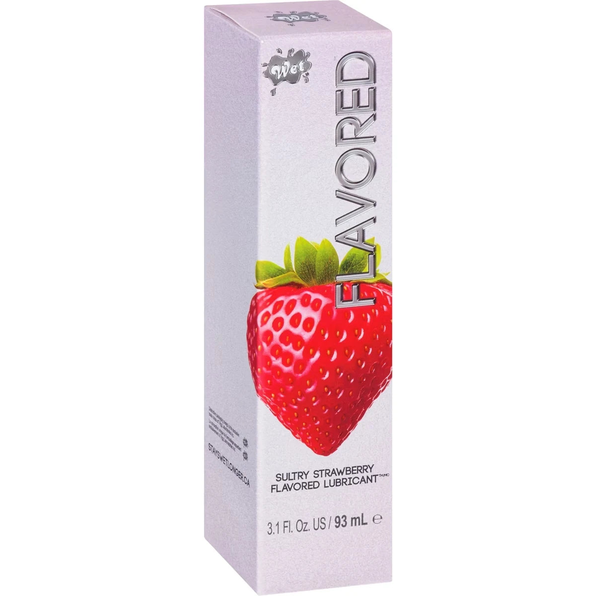 Wet Sultry Strawberry Flavored Lubricant product detail