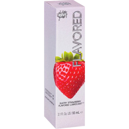 Wet Sultry Strawberry Flavored Lubricant product detail