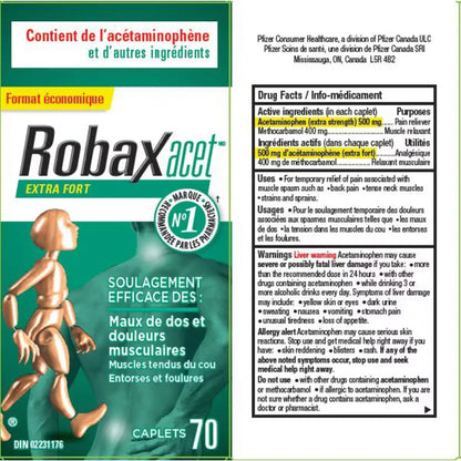 Robaxacet Extra Strength product detail