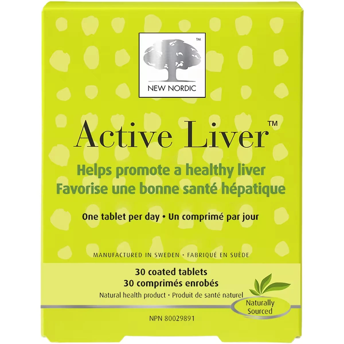 New Nordic Active Liver front package