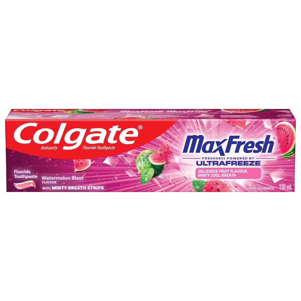 Colgate MaxFresh Fluoride Toothpaste, Watermelon Blast product image