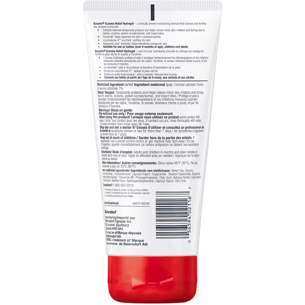 Eucerin Eczema Relief Hydrogel product detail