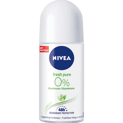Nivea Fresh Pure 0% Aluminum 48H Roll-On Deodorant (50 Ml) view 2
