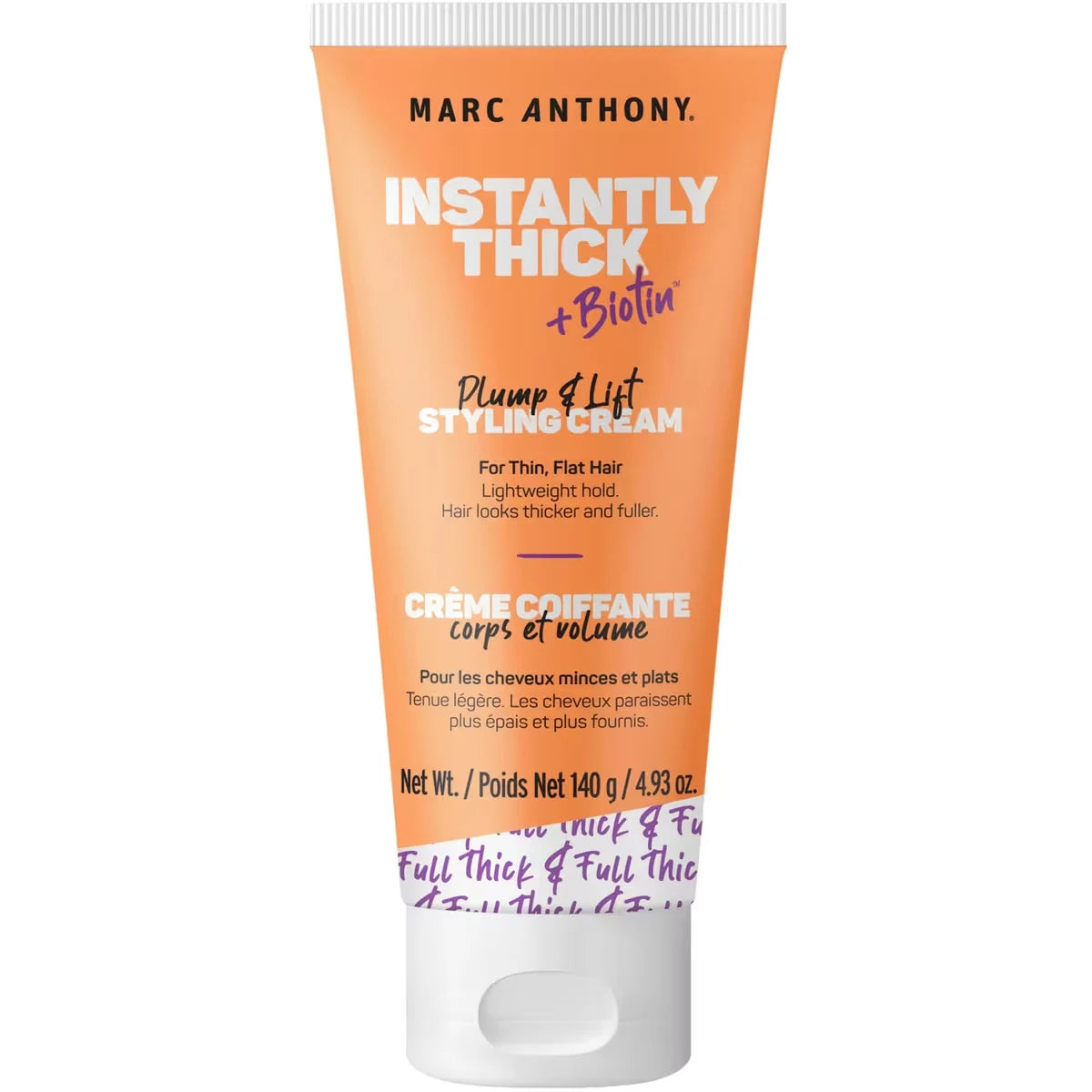 Marc Anthony Instantly Thick + Biotin Plump & Lift Styling Cream front package