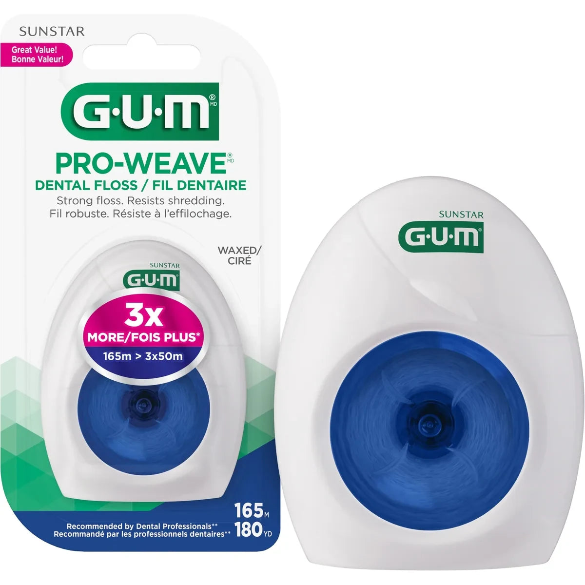 Gum ProweaveWaxed, 165M front package