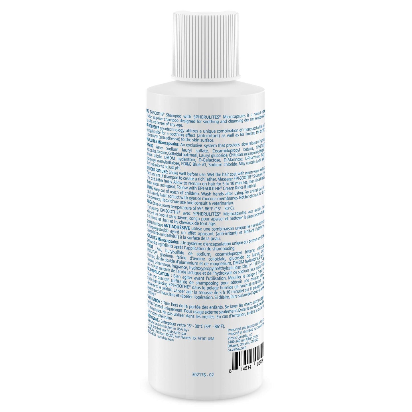 Epi - Soothe Shampoo for Cats 237 mL Bottle - additional product view 2